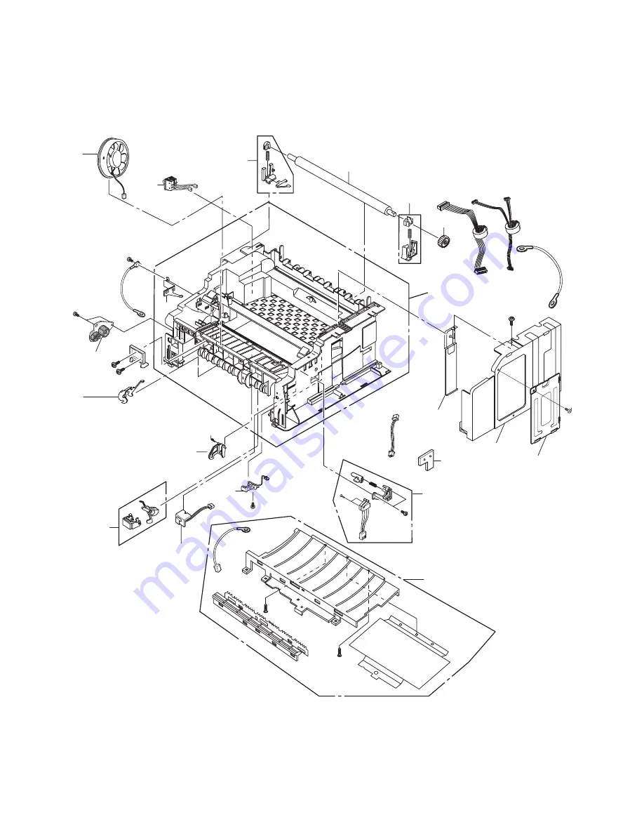 Xerox DocuPrint P1202 Service Manual Download Page 25