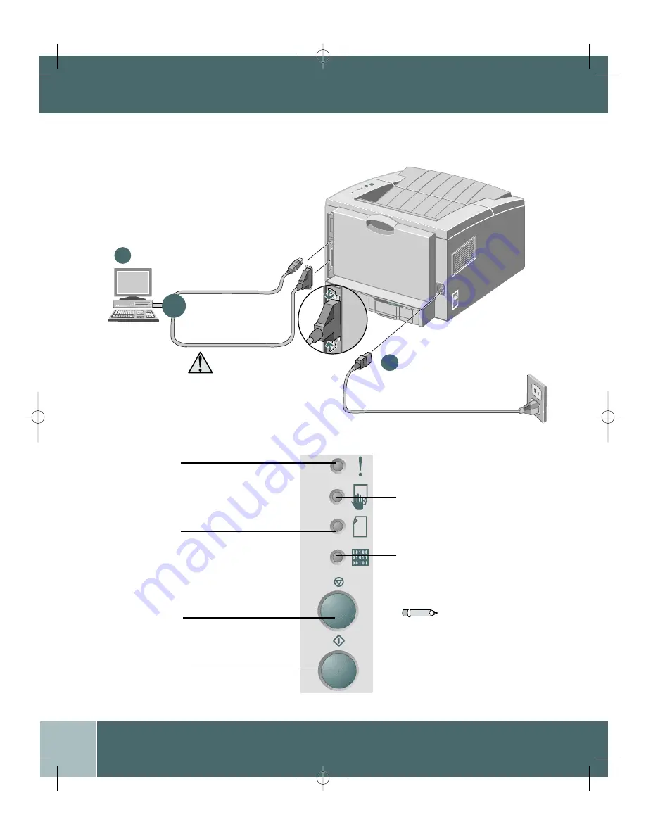 Xerox DocuPrint P1210 Скачать руководство пользователя страница 6