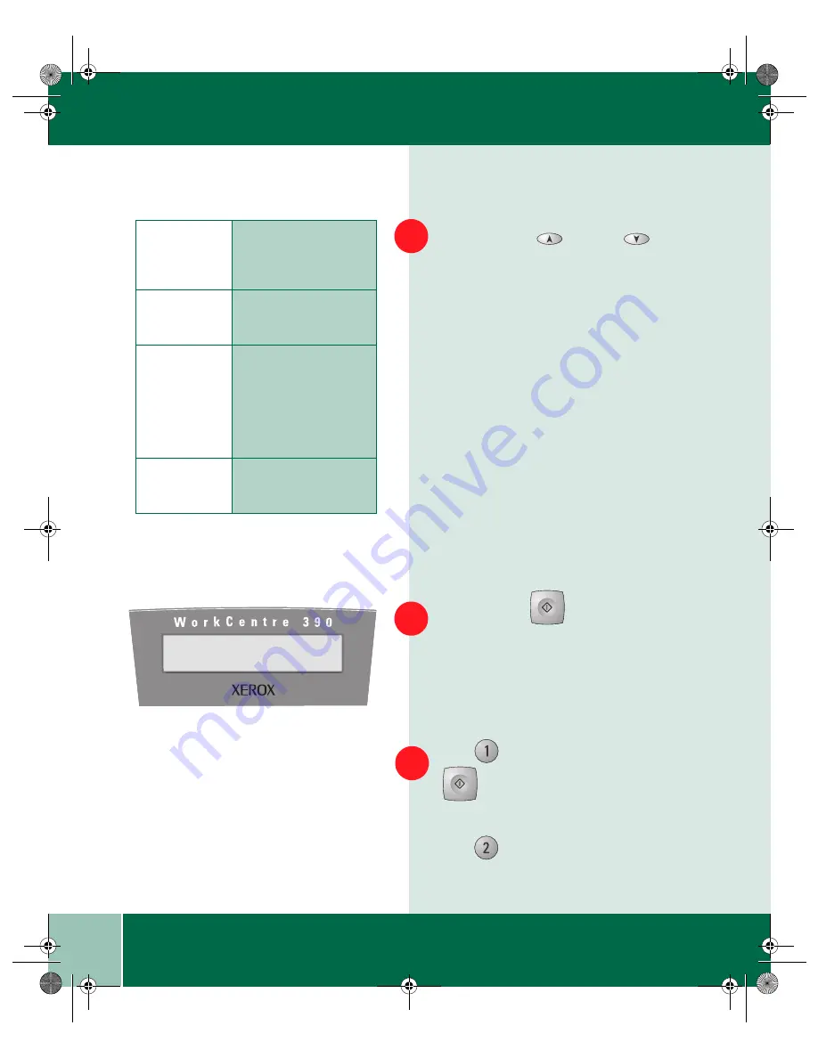 Xerox WC390 - WorkCentre 390 B/W Laser User Manual Download Page 58