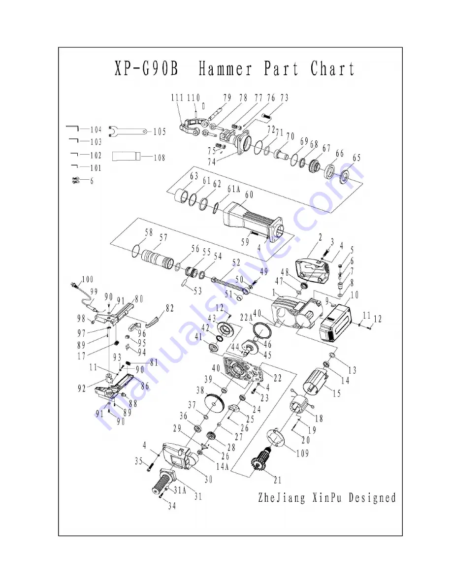 Xinpu XP-G90B Handling Instructions Manual Download Page 14