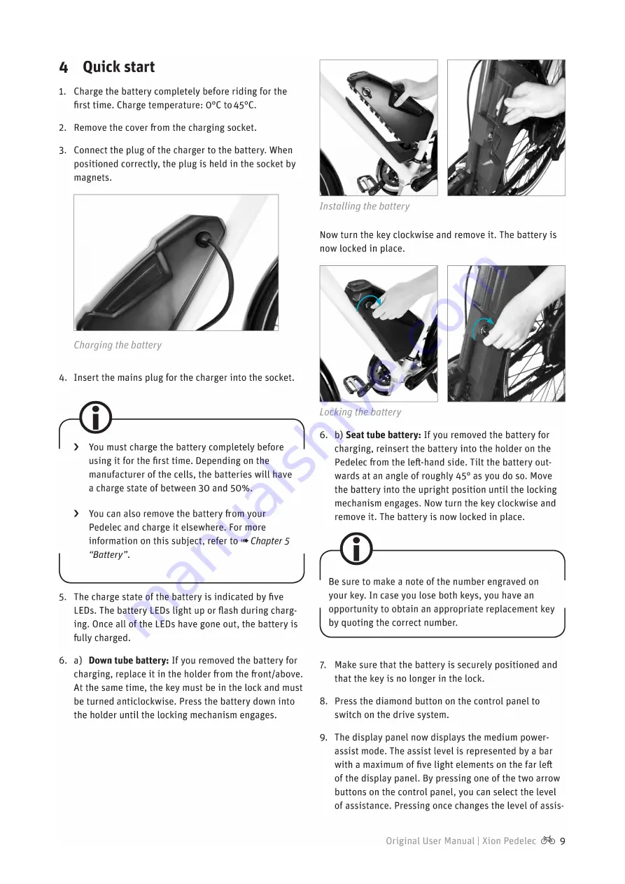 Xion Pedelec User Manual Download Page 41