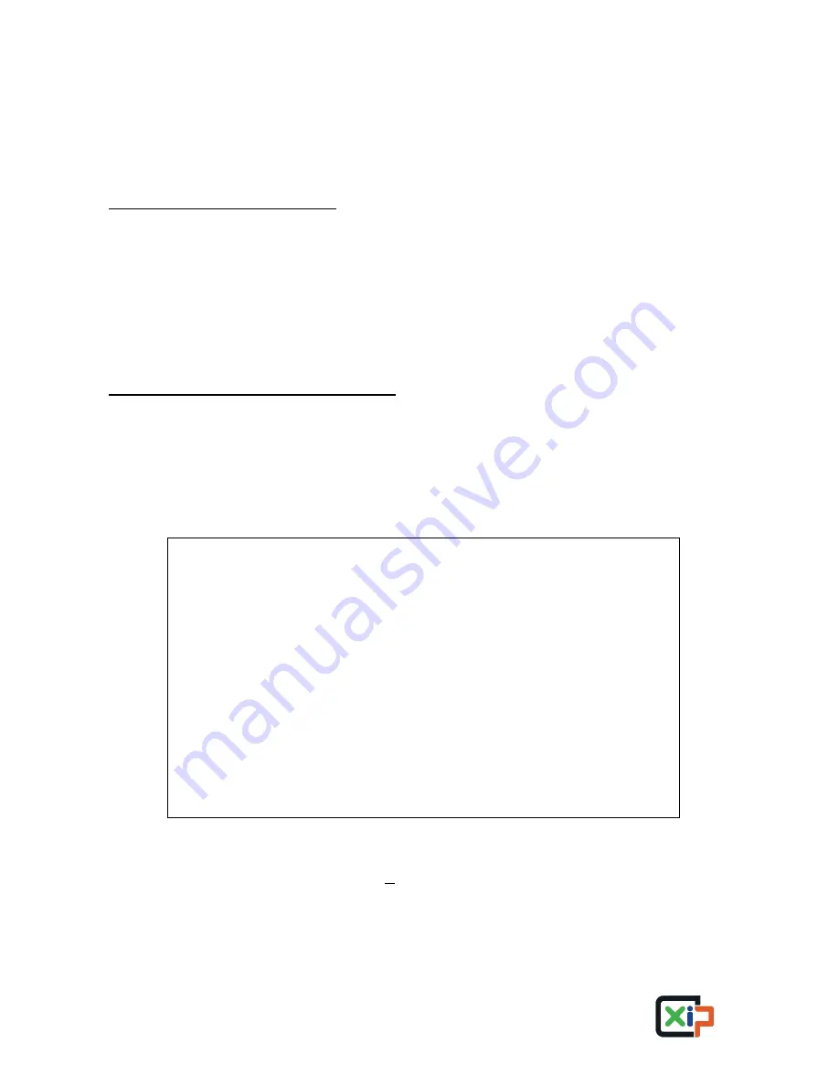 Xip MD01 Tiger User Manual Download Page 25