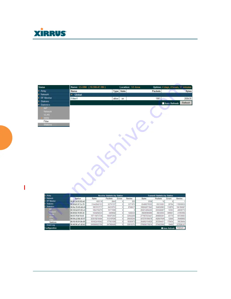 Xirrus Wi-Fi Array XN12 User Manual Download Page 186