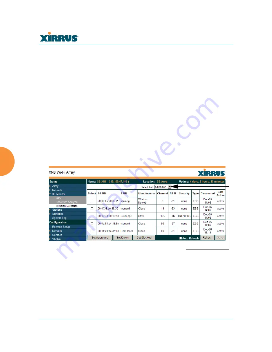 Xirrus Wi-Fi Array XS-3500 User Manual Download Page 170