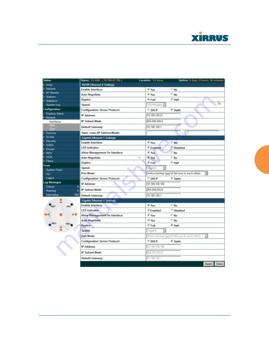 Xirrus Wi-Fi Array XS-3500 Скачать руководство пользователя страница 205