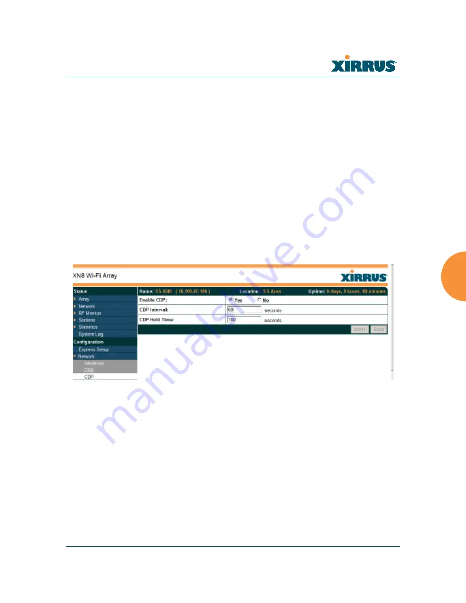 Xirrus Wi-Fi Array XS-3500 User Manual Download Page 213