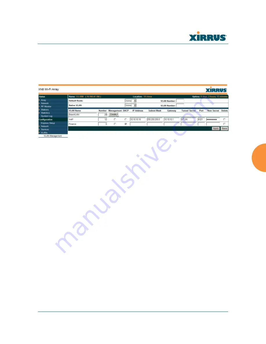 Xirrus Wi-Fi Array XS-3500 User Manual Download Page 229