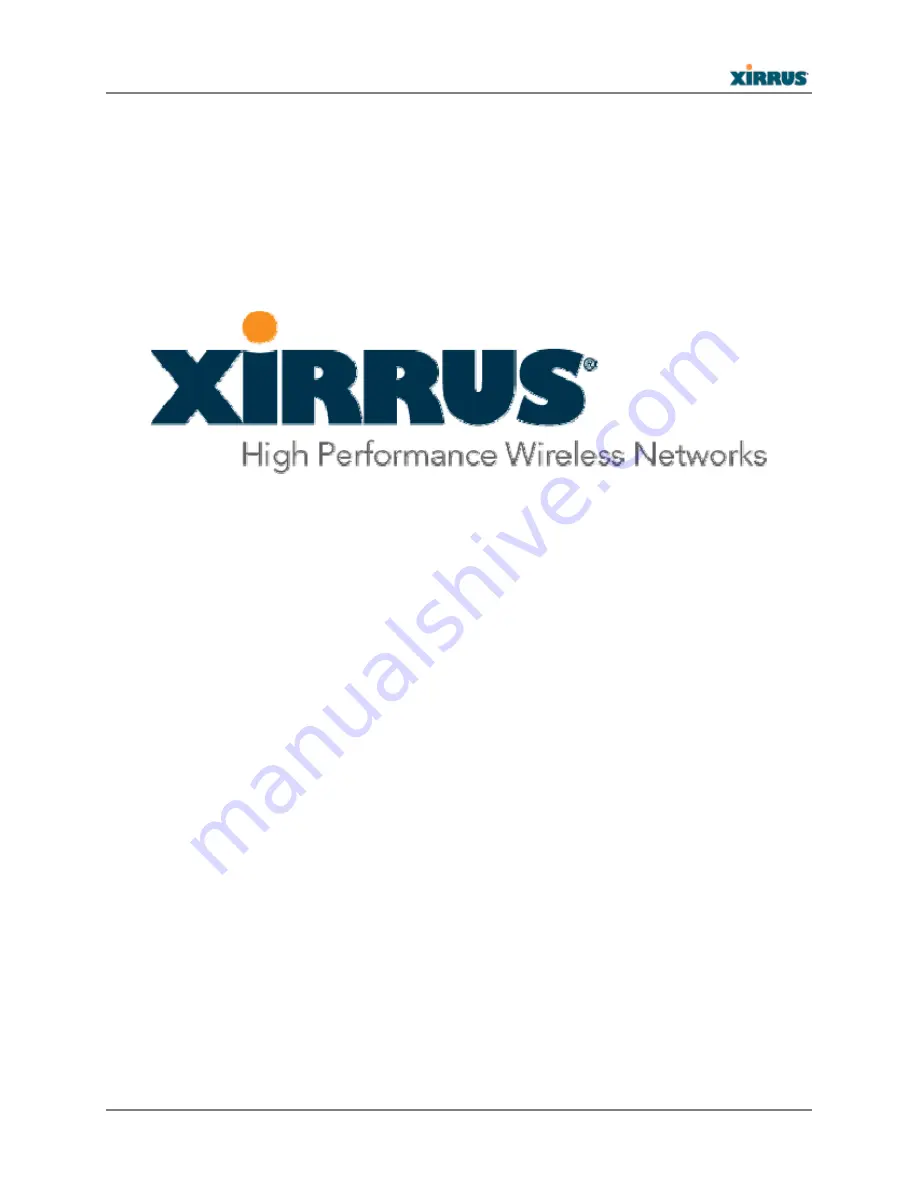 Xirrus XR-1000H Series Quick Installation Manual Download Page 4