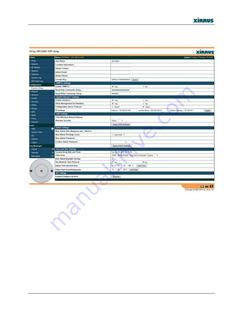 Xirrus XR-1000H Series Quick Installation Manual Download Page 13