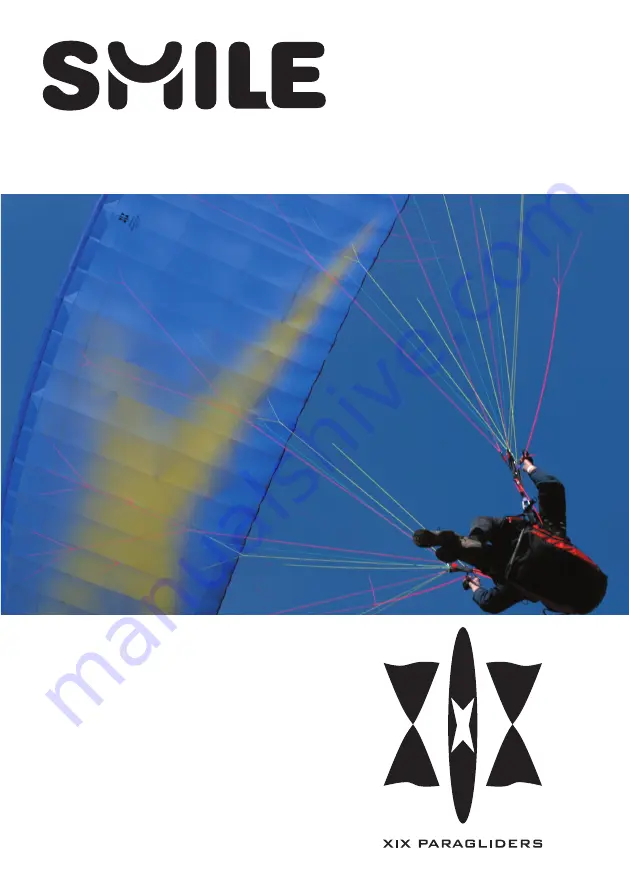 XIX PARAGLIDES SMILE Owner'S Manual Download Page 1