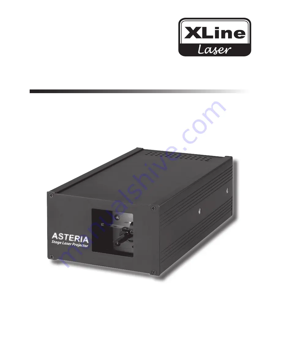 XLine Laser ASTERIA User Manual Download Page 1