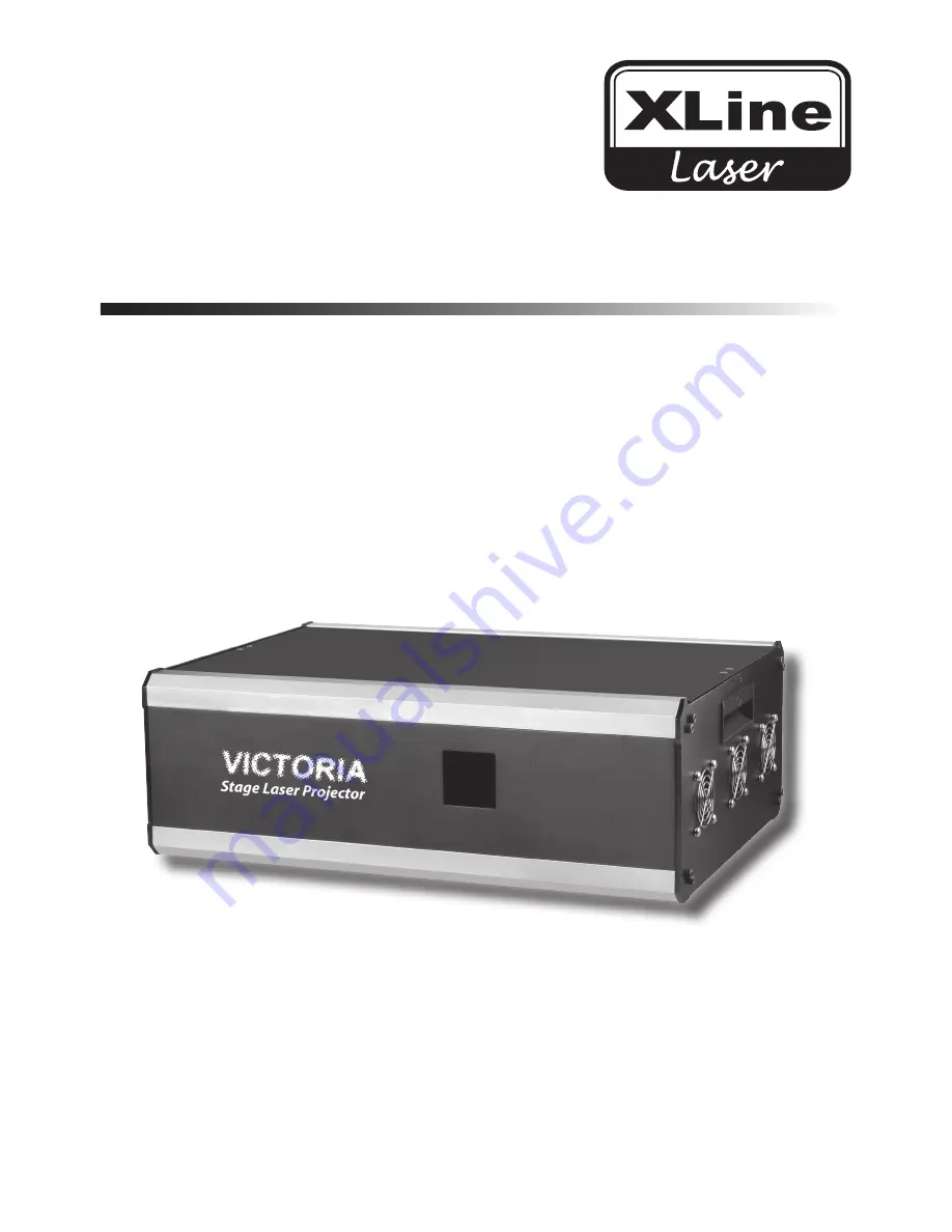 XLine Laser VICTORIA User Manual Download Page 1