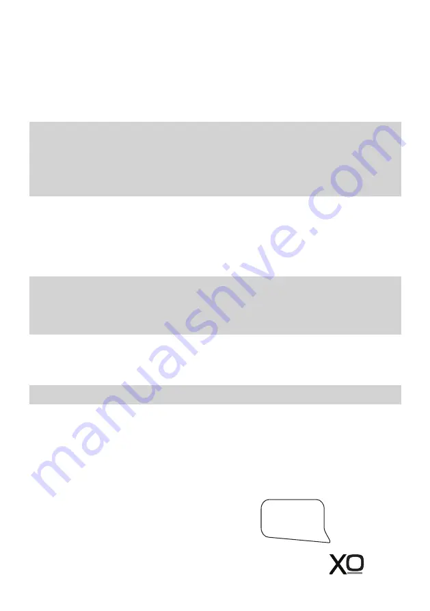 XO Appliance XOI INSERT XOI3015SC Manual Download Page 48