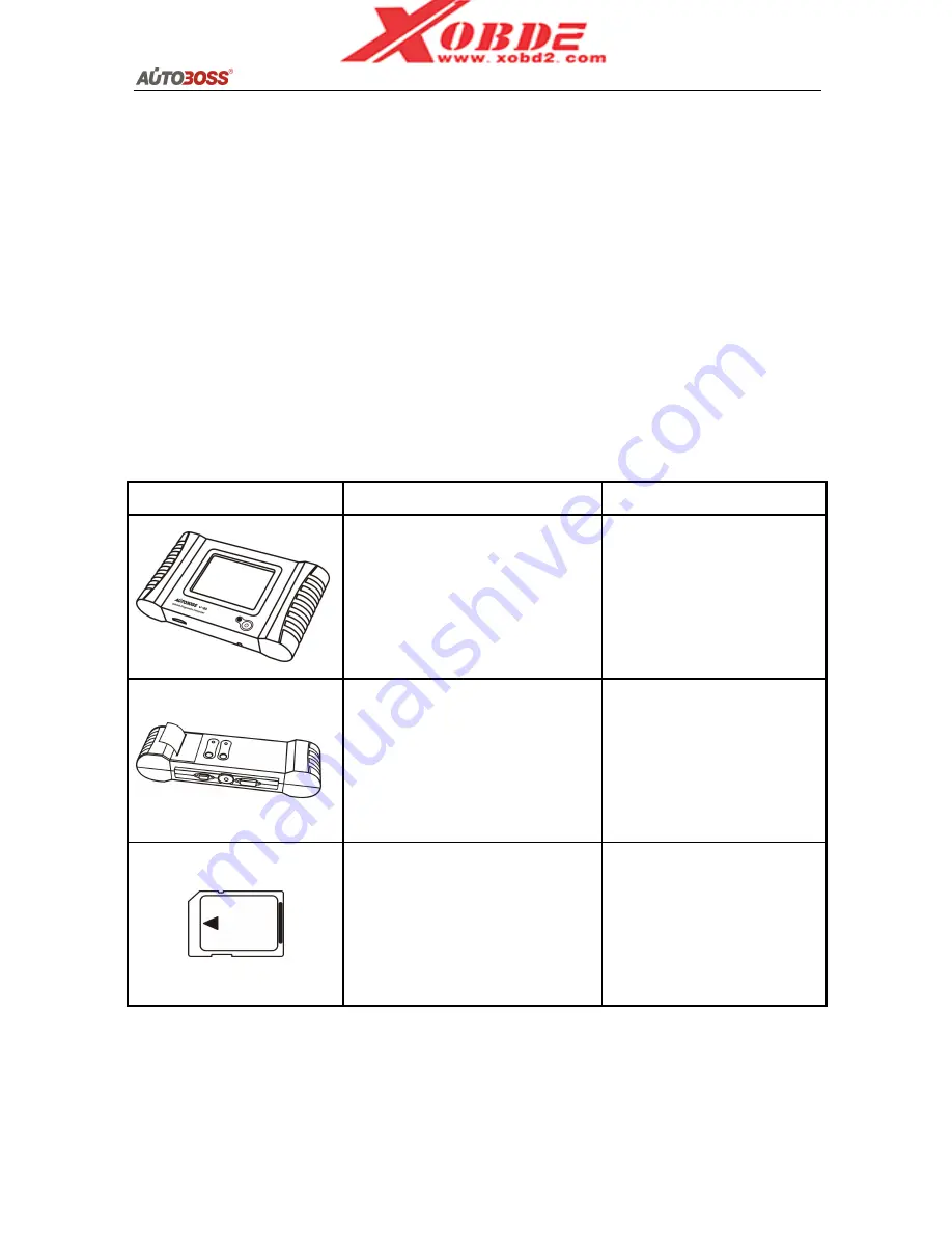 XOBD2 V-30 User Manuals Download Page 6