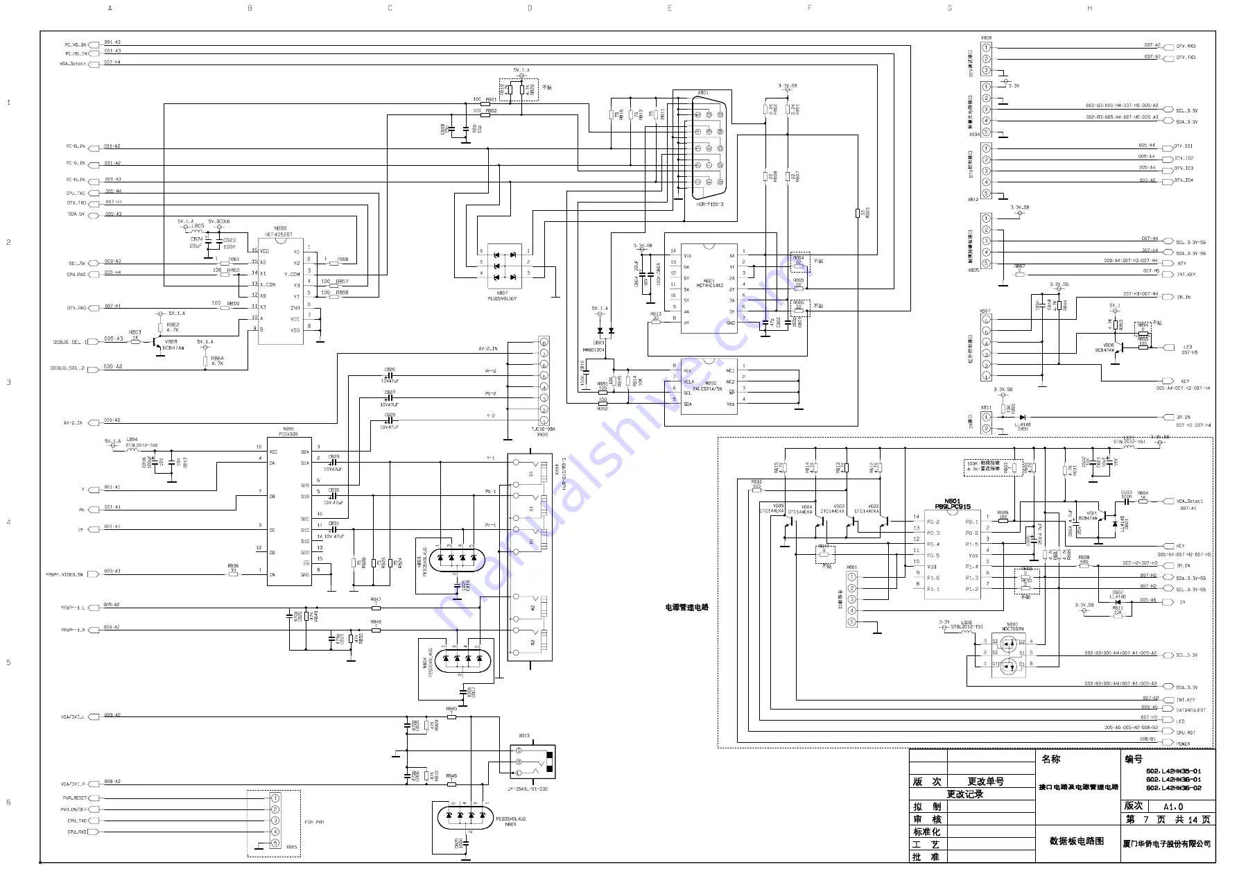 XOCECO LC-42HW36 Service Manual Download Page 40