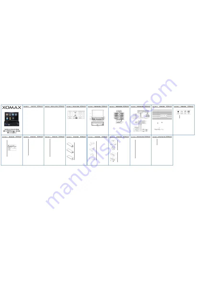 Xomax XM-DTSB913 Скачать руководство пользователя страница 1