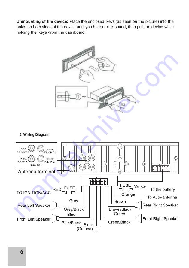 Xomax XM-RSU259BT Скачать руководство пользователя страница 7