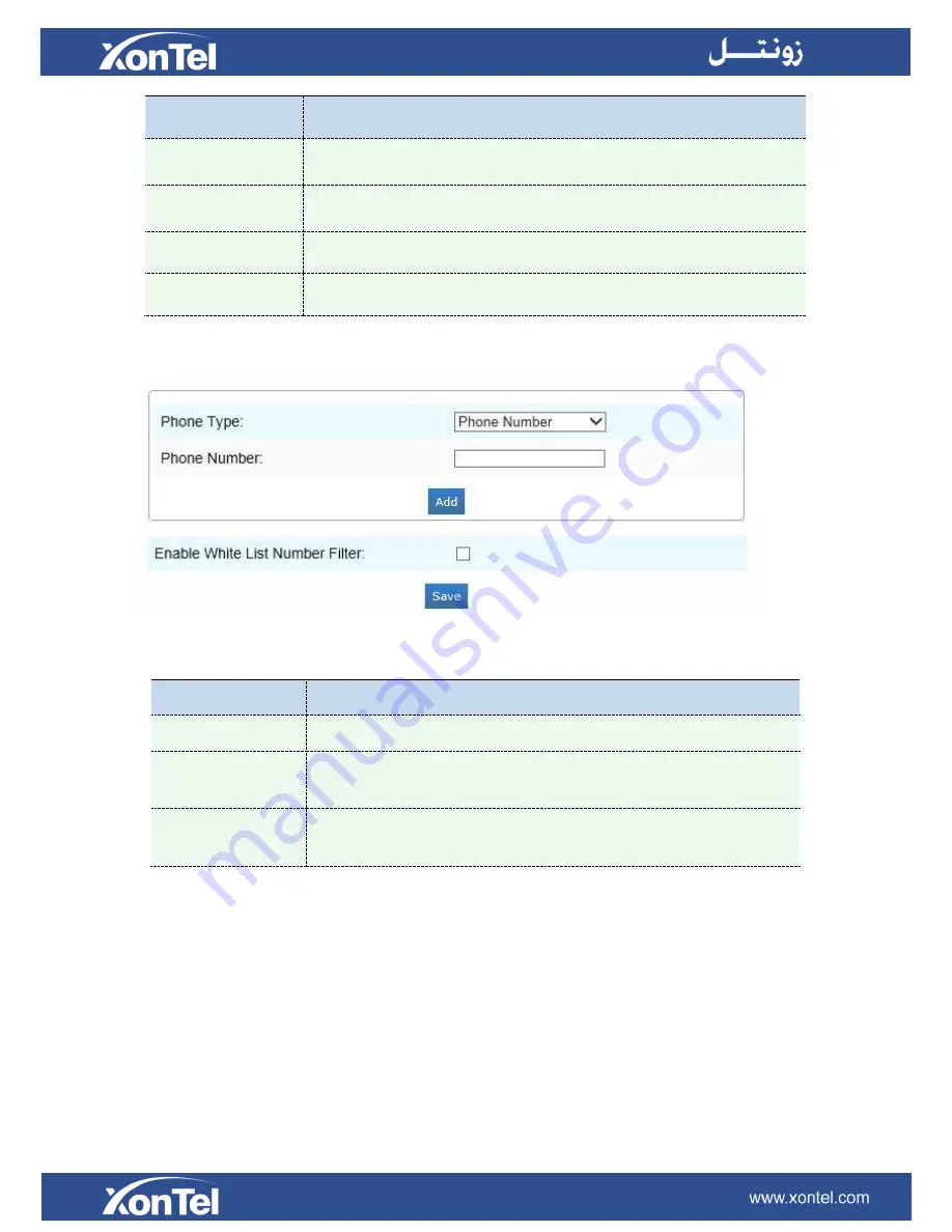 XONTEL S20P User Manual Download Page 44