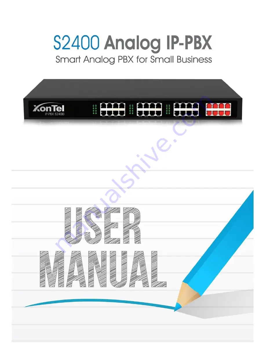 XONTEL S2400 User Manual Download Page 1