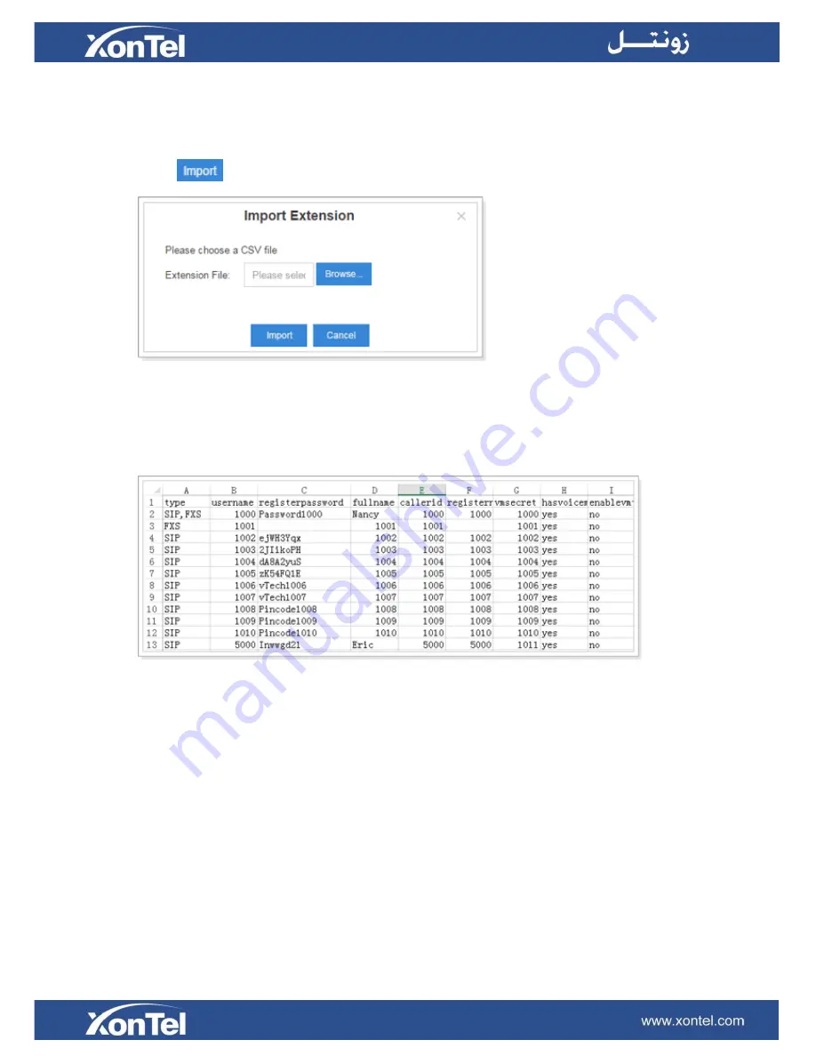 XONTEL XonTel XT- 60 PBX Administrator'S Manual Download Page 39