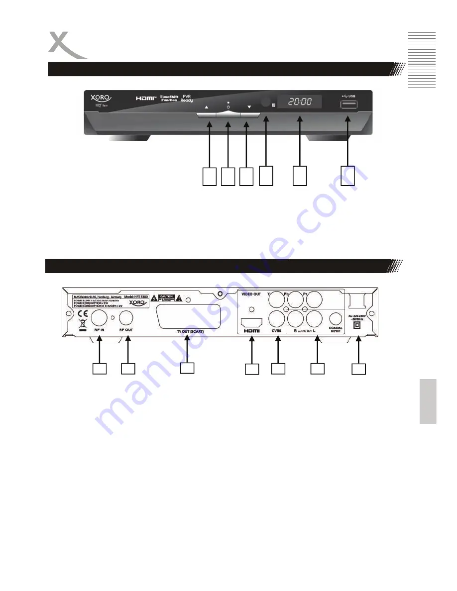 Xoro HRT 8300 User Manual Download Page 129