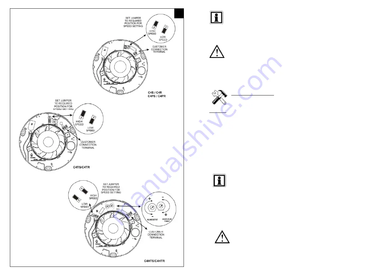 Xpelair Simply Silent C4PR Installation And Maintenance Instructions Download Page 4