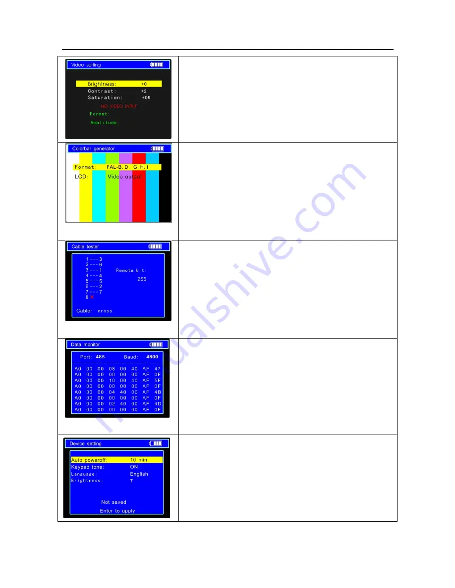 XtendLan TESTPTZ251GD Скачать руководство пользователя страница 13