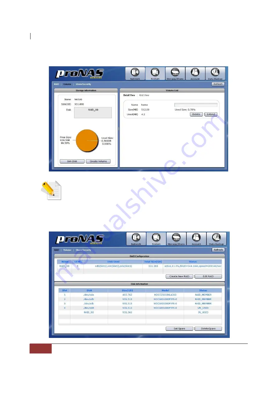 XtendLan XL-NAS-500SA Installation And Configuration Manual Download Page 30