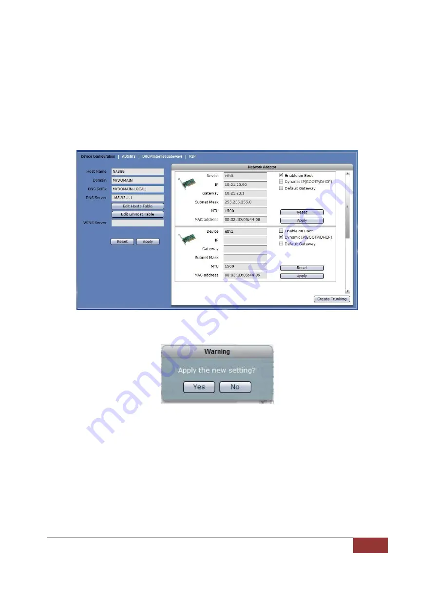 XtendLan XL-NAS-500SA Installation And Configuration Manual Download Page 57