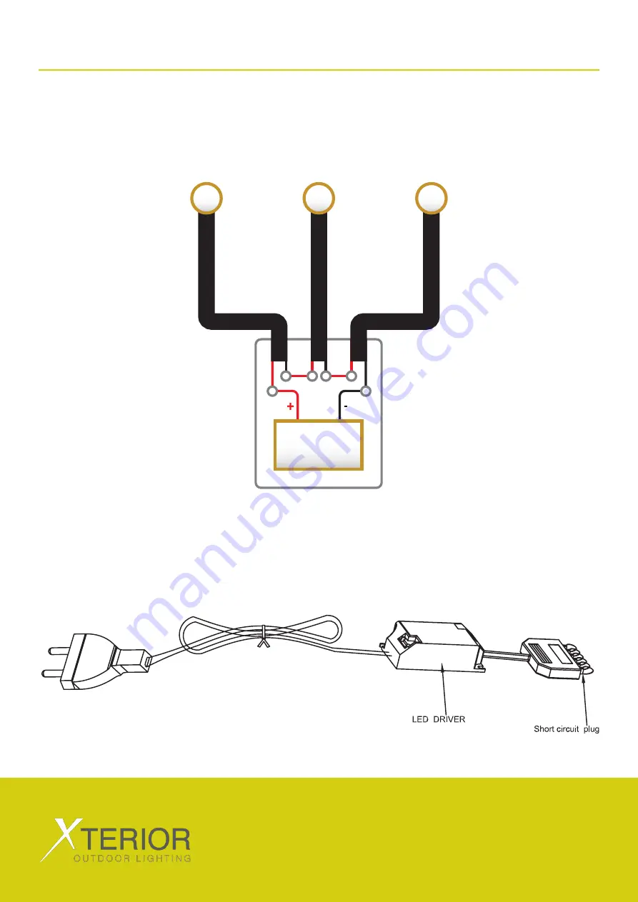 Xterior MICRO FACET LED Installation, Cleaning And Maintenance Download Page 3