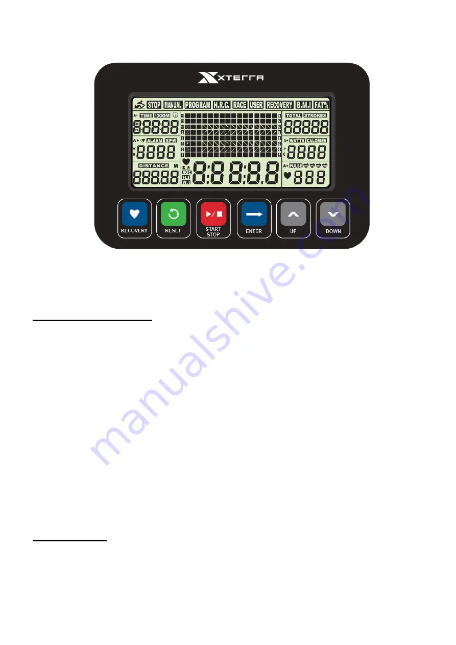 Xterra ERG600W User Manual Download Page 15