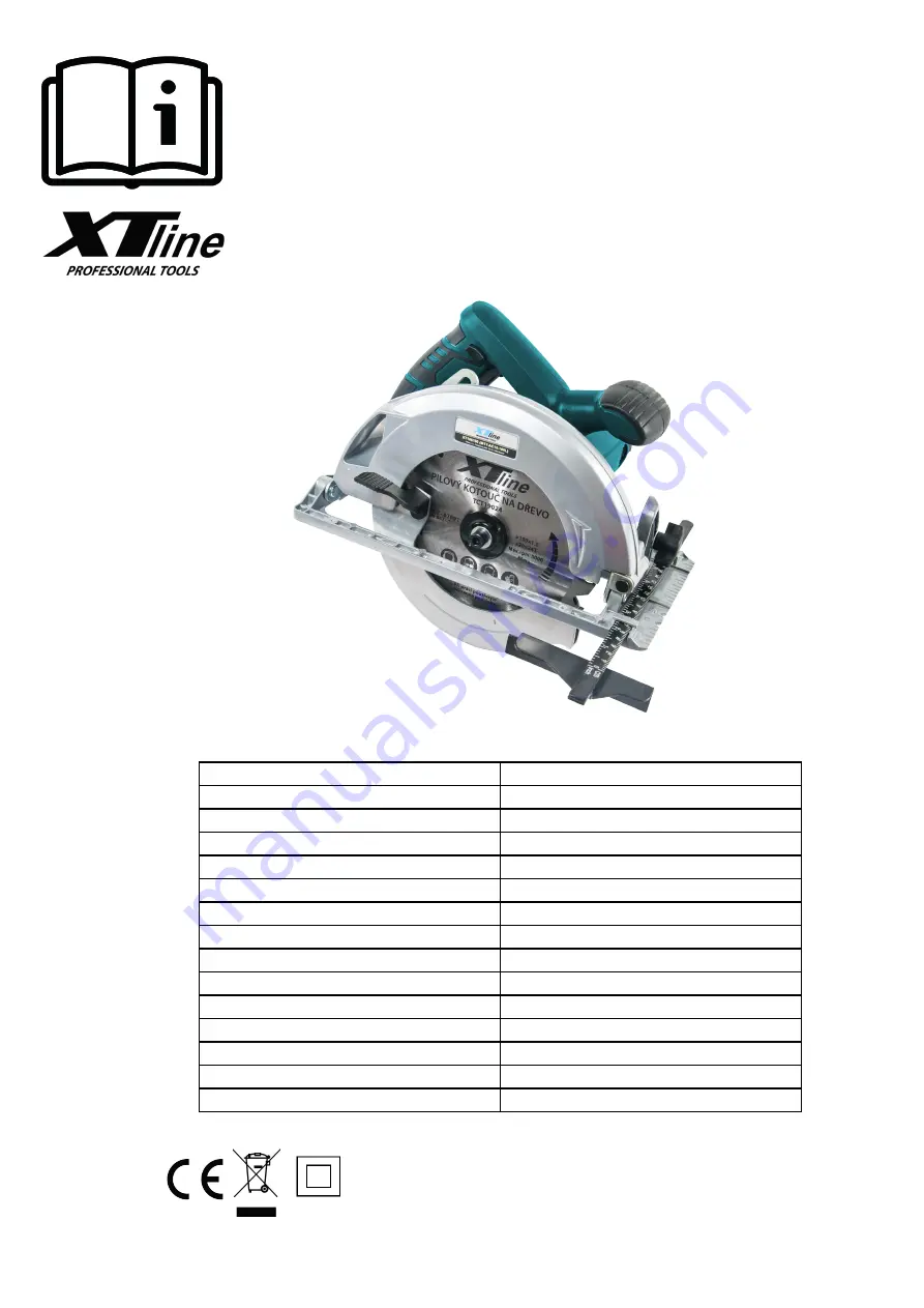 XTline XT106190 User Manual Download Page 15