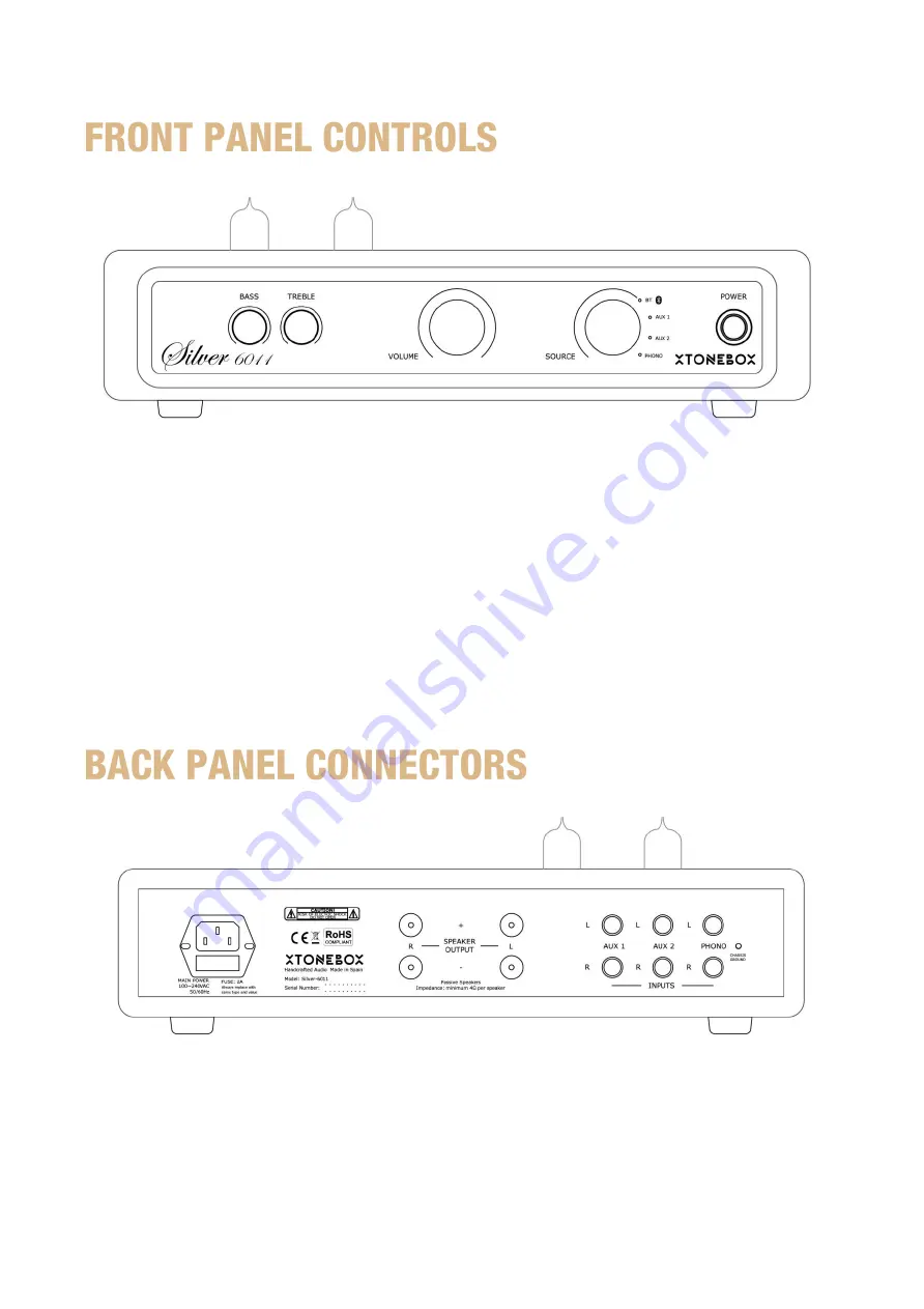 XTONEBOX Silver 6011 Скачать руководство пользователя страница 7