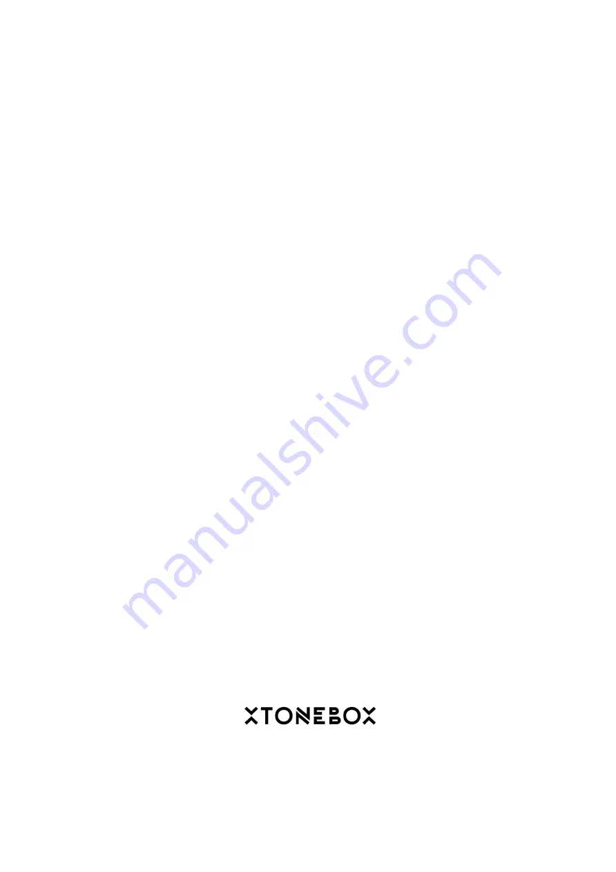 XTONEBOX Silver 6011 Скачать руководство пользователя страница 12