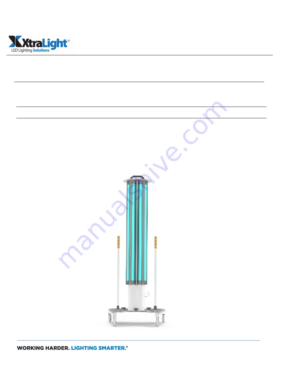 XtraLight UV-C MOBILE Скачать руководство пользователя страница 1