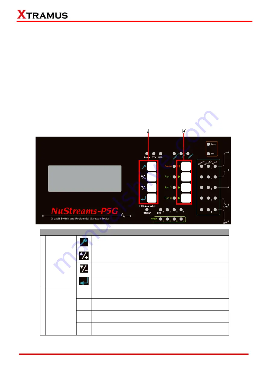 Xtramus NuStreams-P5G User Manual Download Page 20