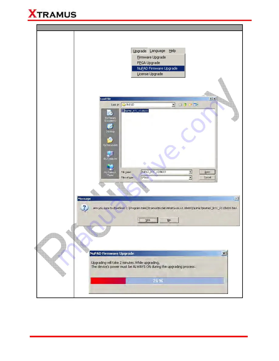 Xtramus NuStreams-P6GW User Manual Download Page 68