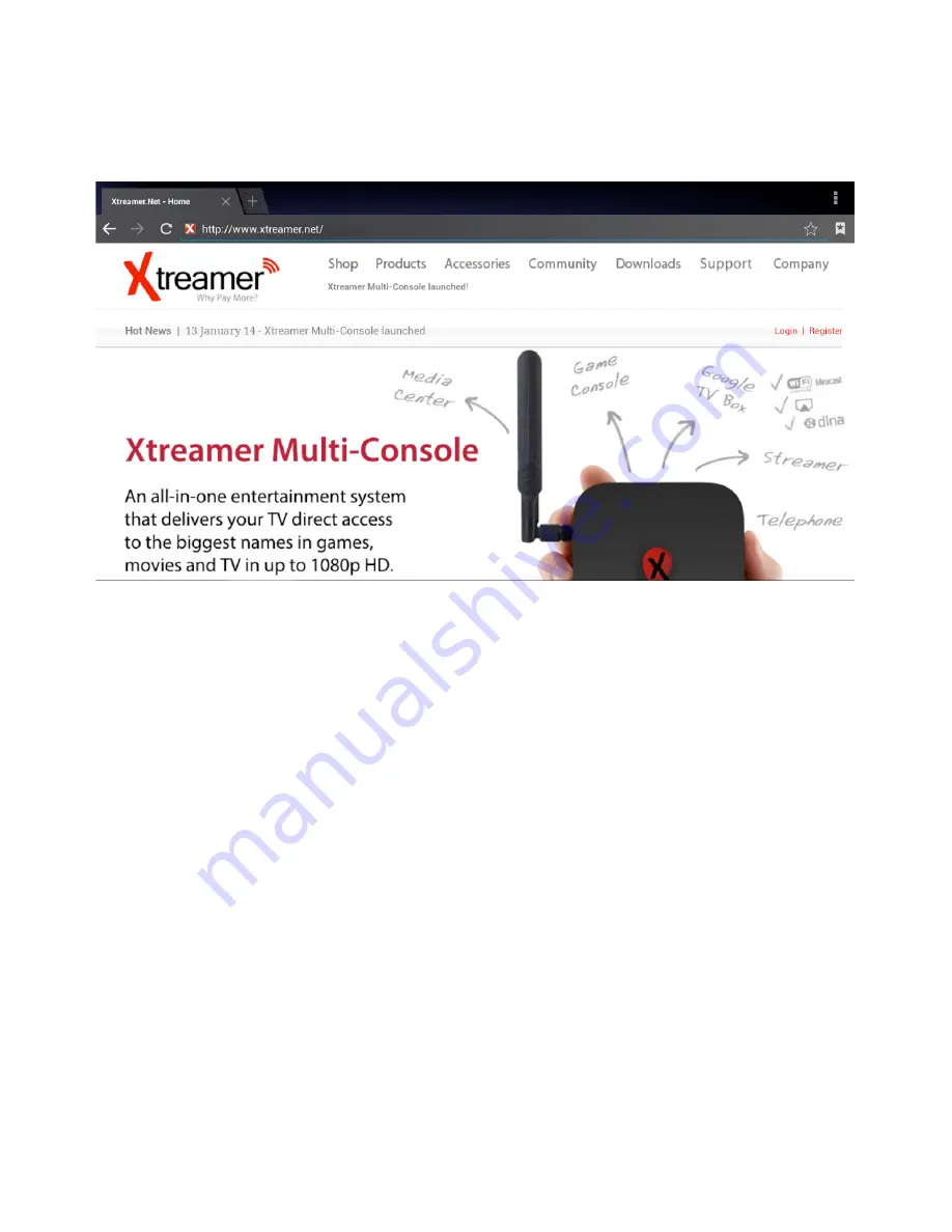 Xtreamer Multi-Console User Manual Download Page 28