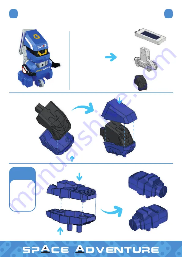 Xtrem Bots SPACE ADVENTURE Скачать руководство пользователя страница 14