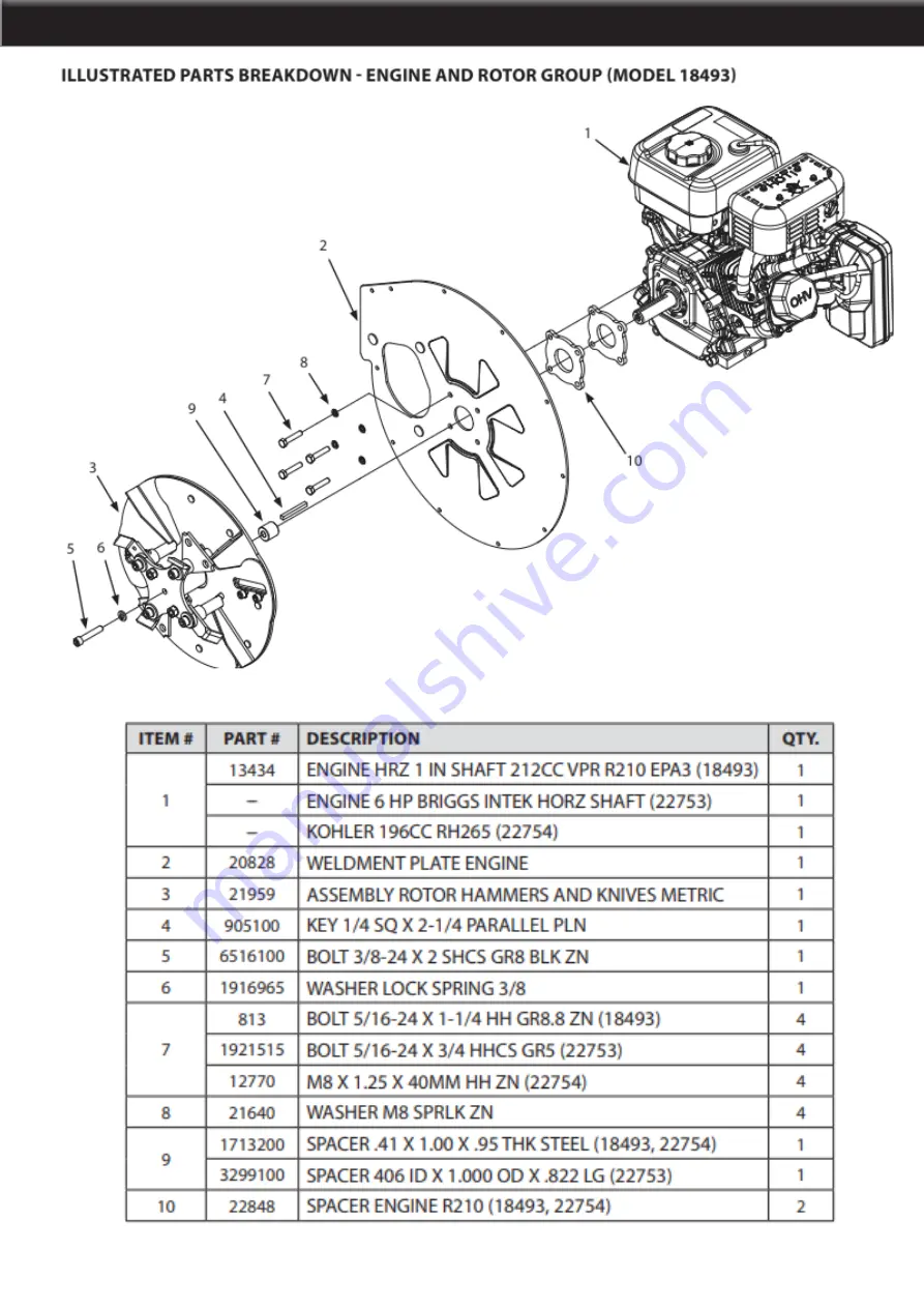 Xtreme Power 212 CC Owner'S Manual And Safety Instructions Download Page 19