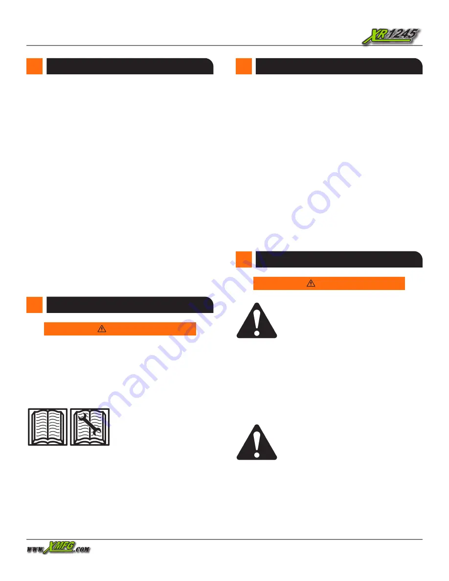 Xtreme xr1245 Operation And Safety Manual Download Page 9