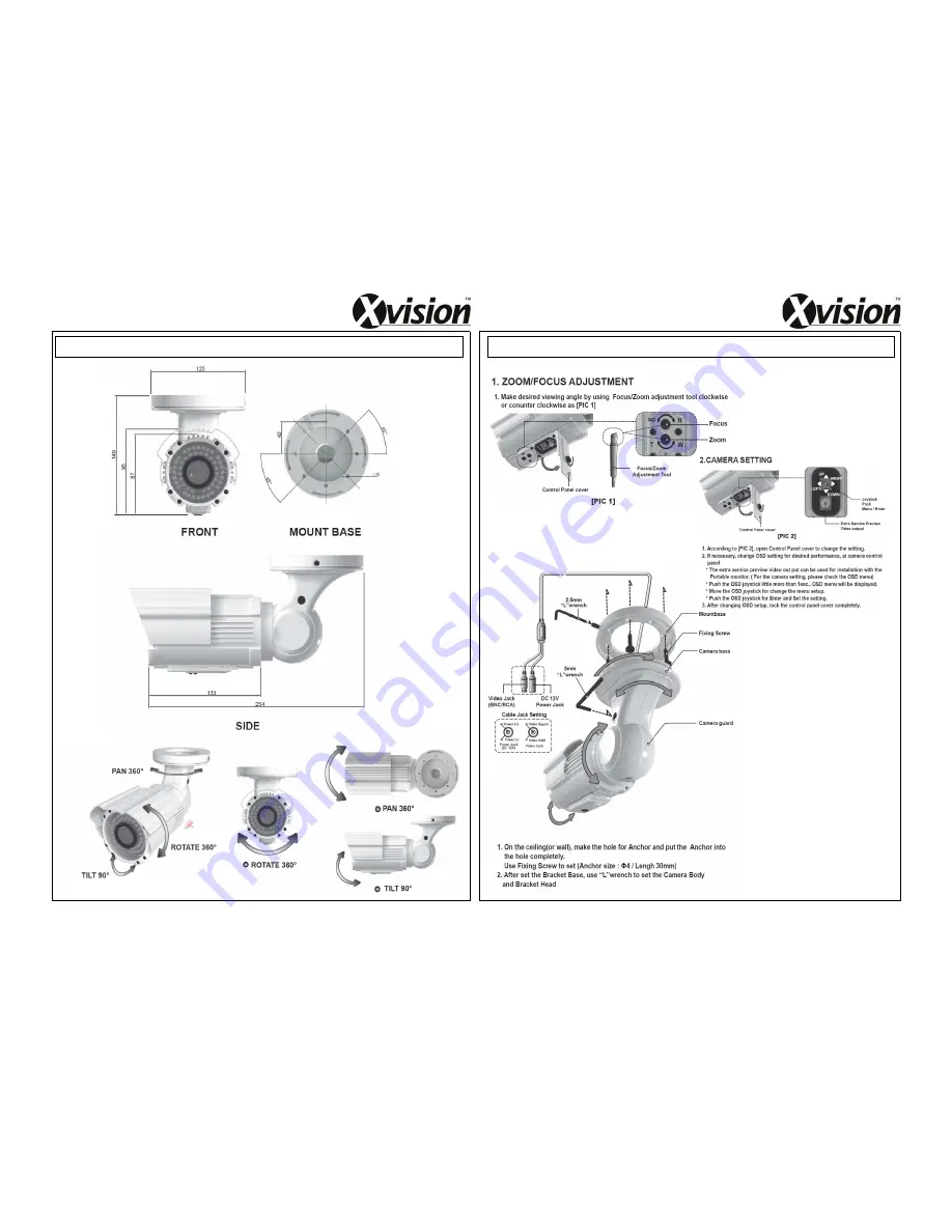 XVision XHC1080VB Instruction Manual Download Page 2