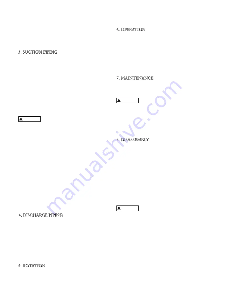 Xylem Goulds HSC Instruction Manual Download Page 4