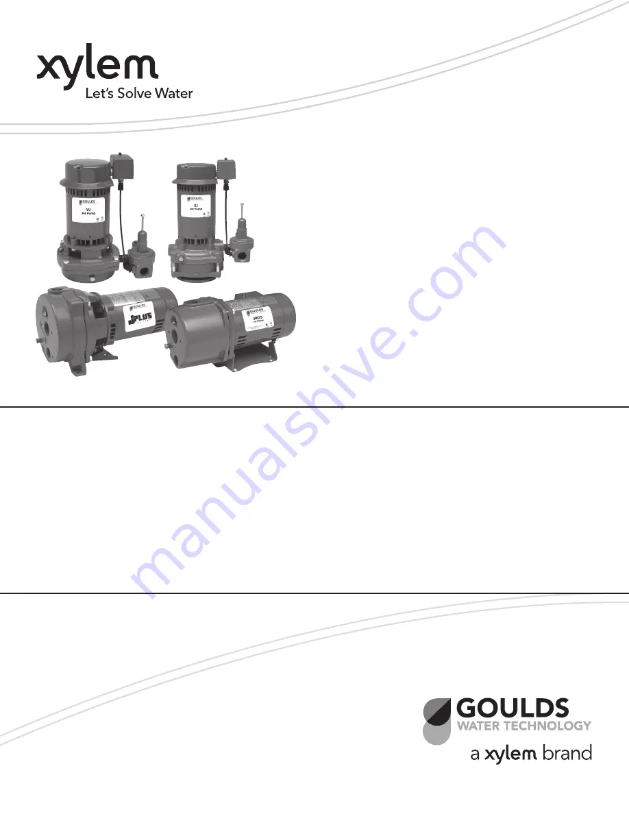 Xylem HSJ Instruction Manual Download Page 13