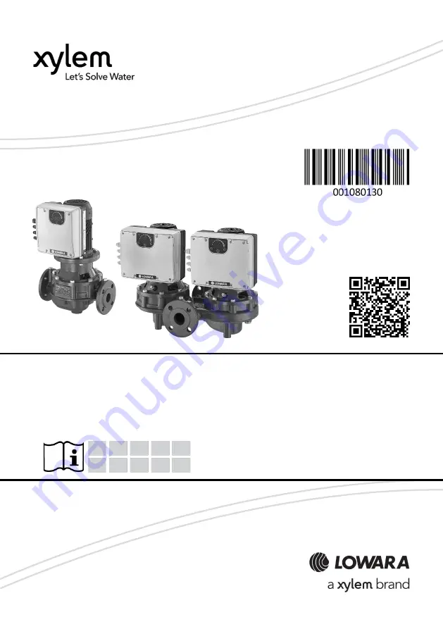 Xylem LOWARA e-LNEEE Скачать руководство пользователя страница 1