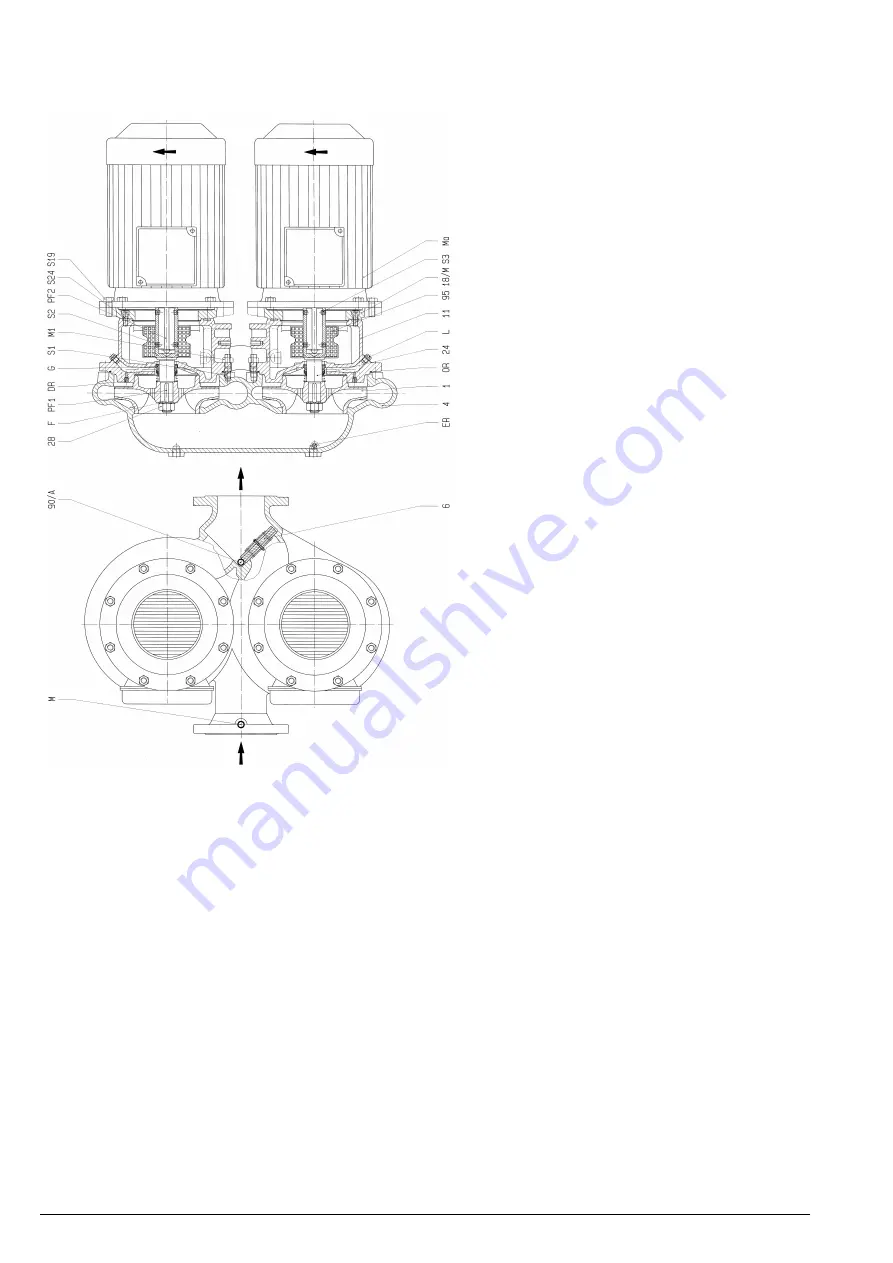 Xylem LOWARA LMR 125-160 Installation, Operation And Maintenance Instructions Download Page 62