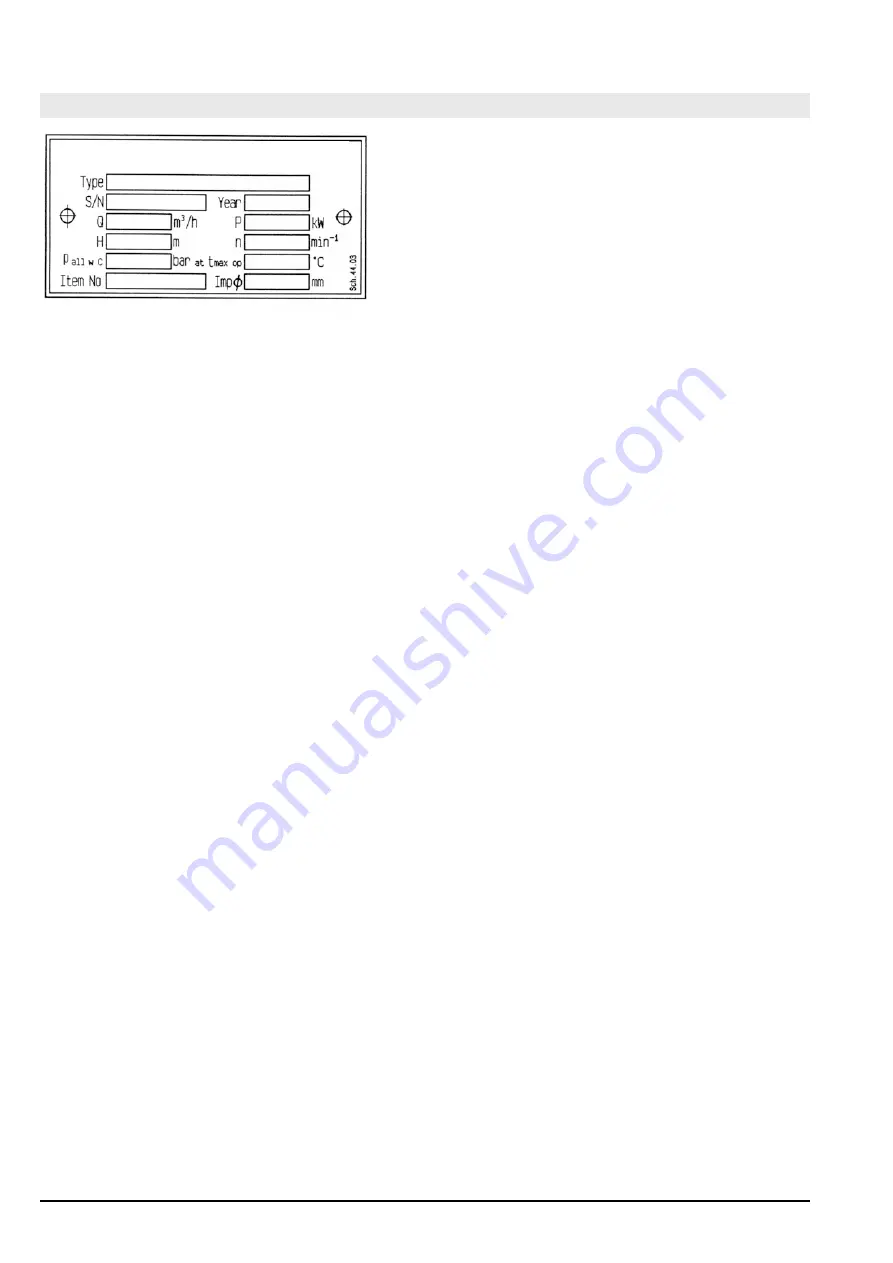 Xylem Lowara MP Installation, Operation And Maintenance Instructions Download Page 6