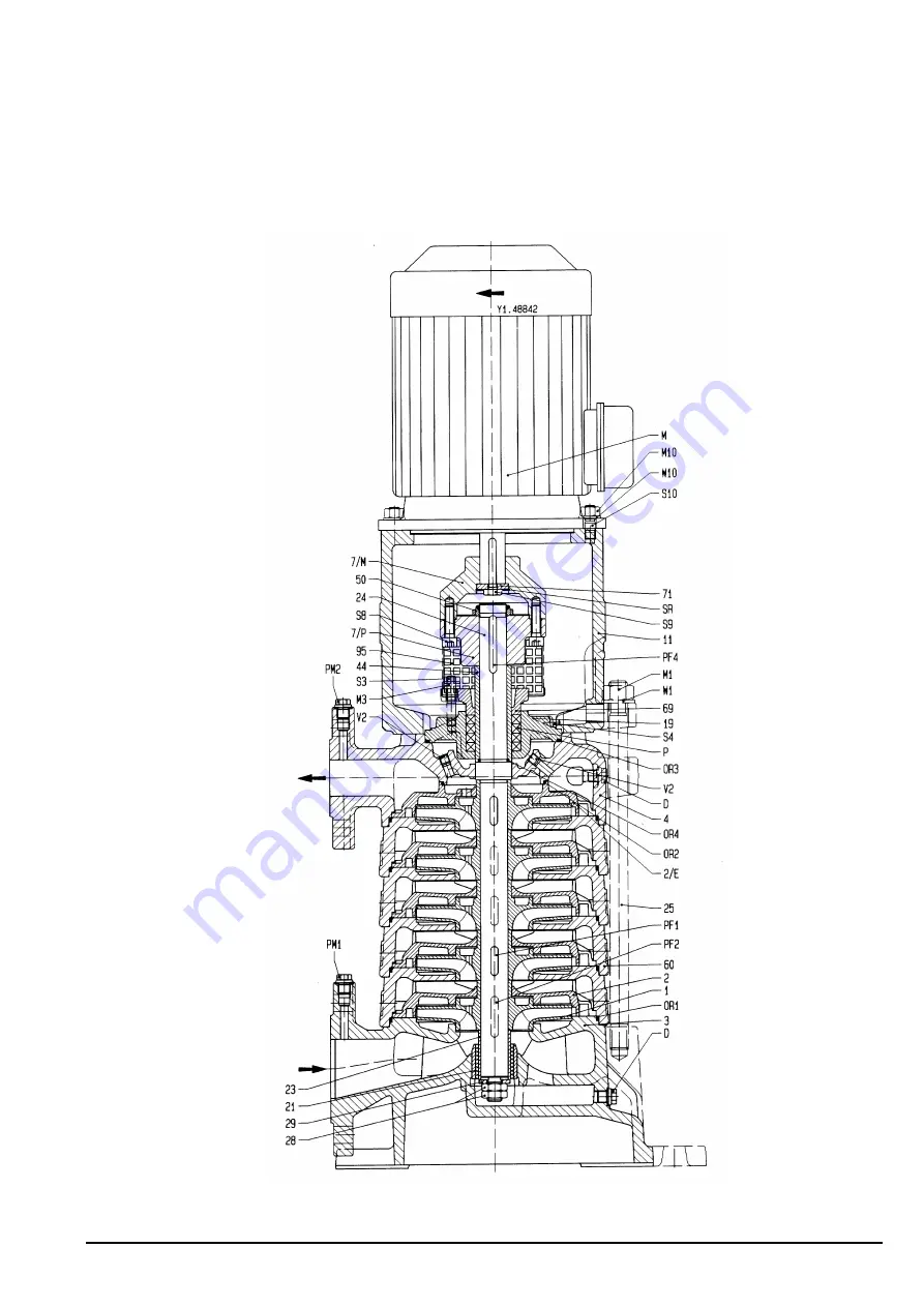 Xylem Lowara  MPV 100.2 Installation, Operation And Maintenance Instructions Download Page 103