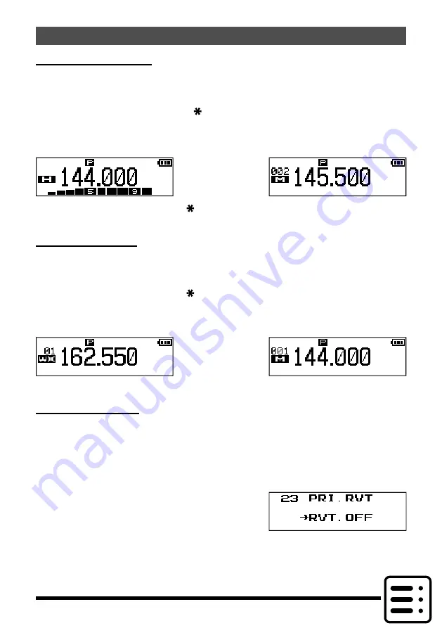 Yaesu FT-25 Advance Manual Download Page 22