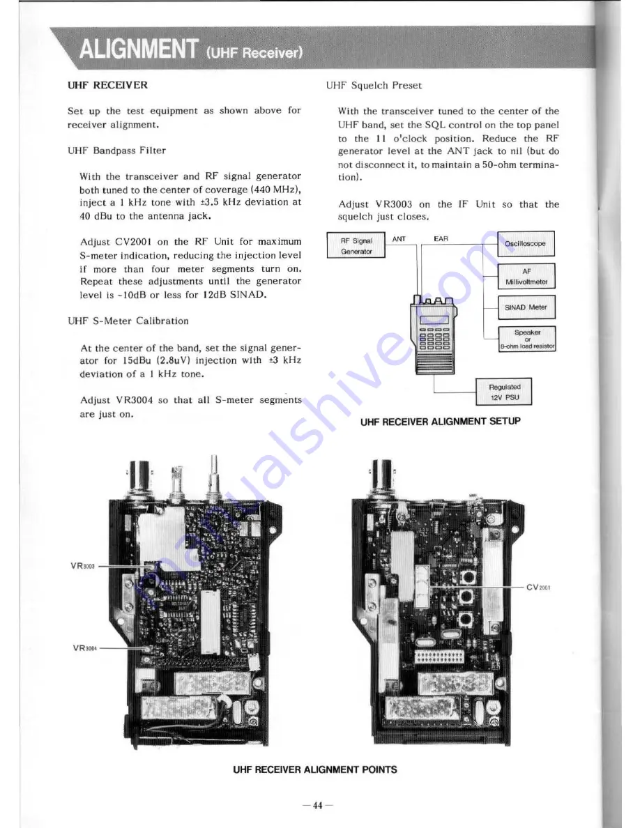 Yaesu FT-470 Скачать руководство пользователя страница 45